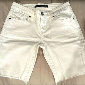 Big Star White Shorts 27